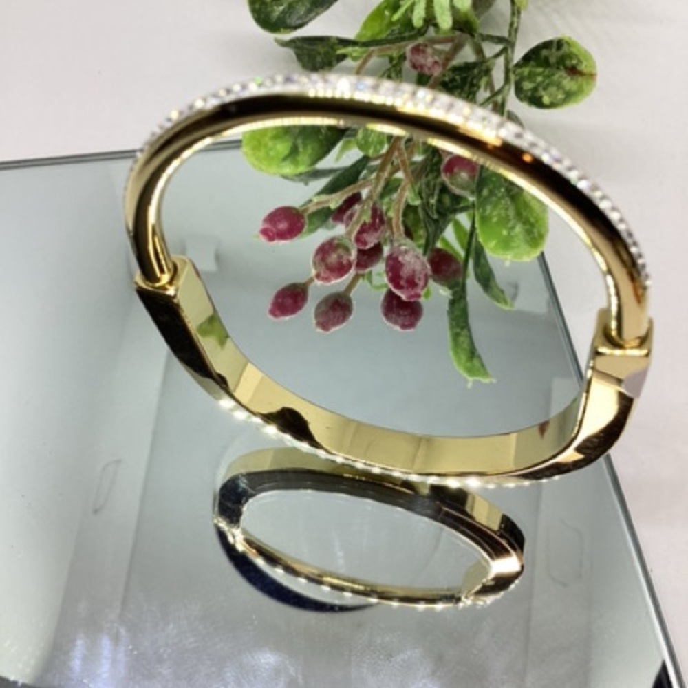 Lock Bangle Bracelet - Picture 2 of 2